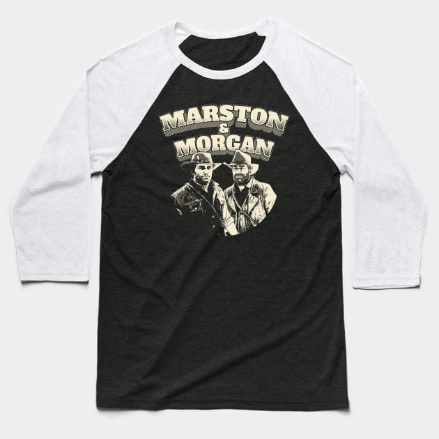 Marston and Morgan Baseball T-Shirt by robotrobotROBOT